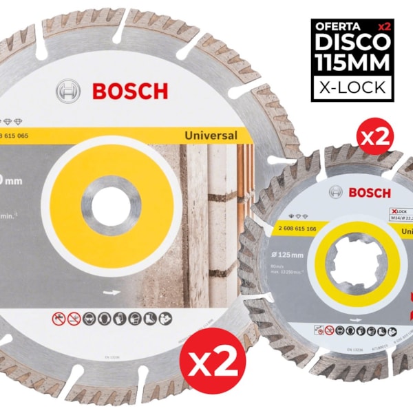 Disco diamante BOSCH 125 mm