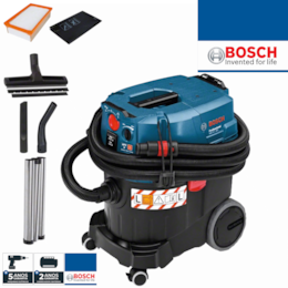 Aspirador Bosch Profissional GAS 35 L AFC  c/ Limpeza Automática do Filtro - 35L (06019C3200)