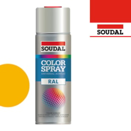 Spray Esmalte Acrílico RAL1023 Amarelo - Soudal 400ML