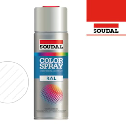 Spray Esmalte Acrílico Transparente Brilho - Soudal 400ML