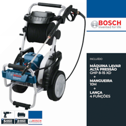 Máquina de Lavar a Pressão Bosch Profissional 4000W GHP 8-15 XD (0600910300)