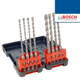 Jogo Brocas SDS-Plus Bosch Tough Box - 8PCS (2607019902)