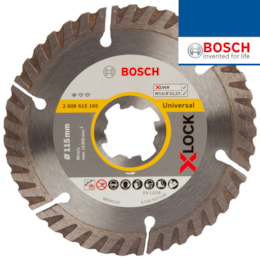 Disco Diamante Bosch X-Lock Standard Universal 115MMx2MM (2608615165)