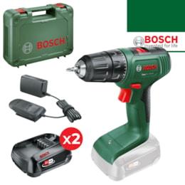 Aparafusadora Bosch Easy Drill 18V-40 + 2 Baterias 2,0Ah + Carregador + Mala (06039D8005)