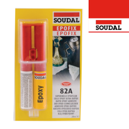 Cola Líquida Epóxi Epofix 82A Soudal - 24ML (100071)