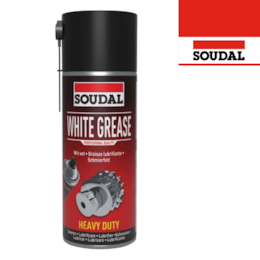 Spray Lubrificante White Grease Soudal - 400ML