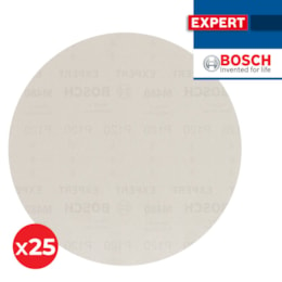 25x Lixa Bosch Expert M480 p/ Lixadeira Ø225MM