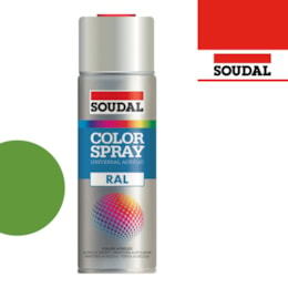 Spray Esmalte Acrílico RAL6018 Verde - Soudal 400ML