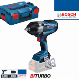 Aparafusadora de Impacto Bosch Profissional GDS 18V-1000 + Mala (06019J8301)