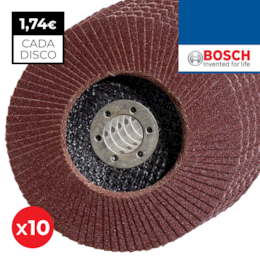 Disco Lamelas Bosch X431 Standard p/ Metal 125MM - 10UNI