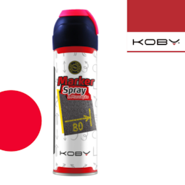 Spray Esmalte de Marcação Vermelho - Koby 400ML