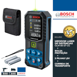 Medidor de Distâncias Laser Bosch GLM 50-27 CG (0601072U00)