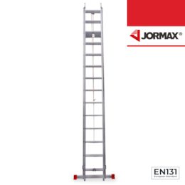 Escada Alumínio Jormax Maxiladder Tripla c/ Corda
