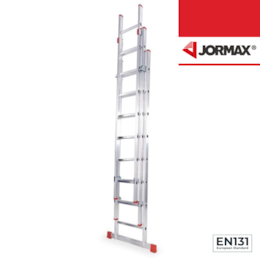 Escada Alumínio Jormax Universal Tripla - 3x10 Degraus