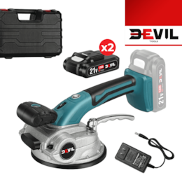 Vibrador de Cerâmica Devil'Tools 200KG + 2 Baterias 21V 1.5Ah + Carregador