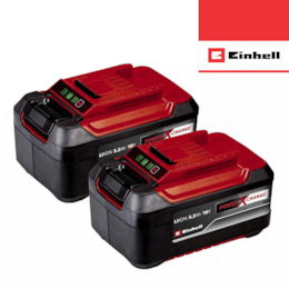 Kit Einhell TwinPack 2 Baterias 18V 5.2Ah