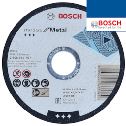 Disco Bosch de Corte Standard 115x1.0MM